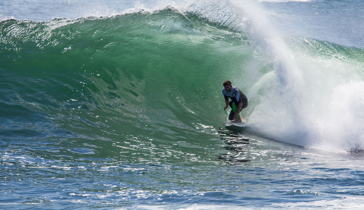 Colin Herlihy deep in the driver\'s seat. Photo: <a href=\"http://www.jwdproductions.com/\"> Joey Dwyer</a>