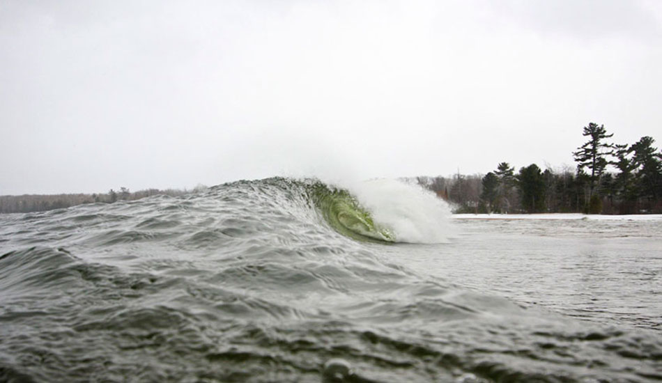 \"Sure, there may not be the danger of getting whomped by big surf, but the potential for hypothermia and/or being taken out by a mini iceberg the size of a Buick LeSabre is indeed real.\" Photo: <a href=\"http://www.mikekillion.com/\" target=_blank>Mike Killion.</a>