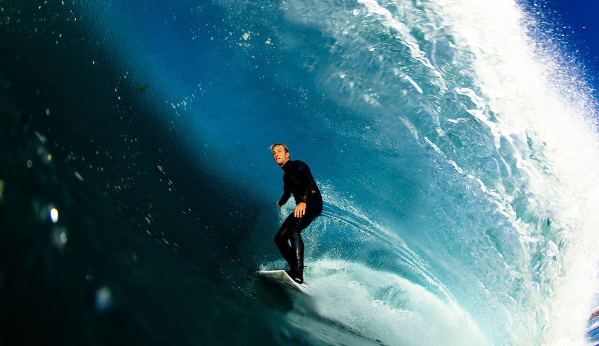 This is Josh Kerr at my home break in Baja Norte. I remember him sending me a text to see if I wanted to shoot with him. So I met up with him next morning and we scored really awesome barrels. It was awesome working with such and epic surfer and humble person. Photo By: Damian Davila