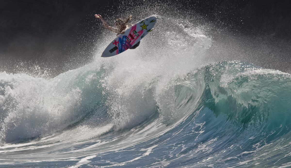 Matt Meola has rubber ankles. He lands 6-foot airs into the flats for breakfast. 