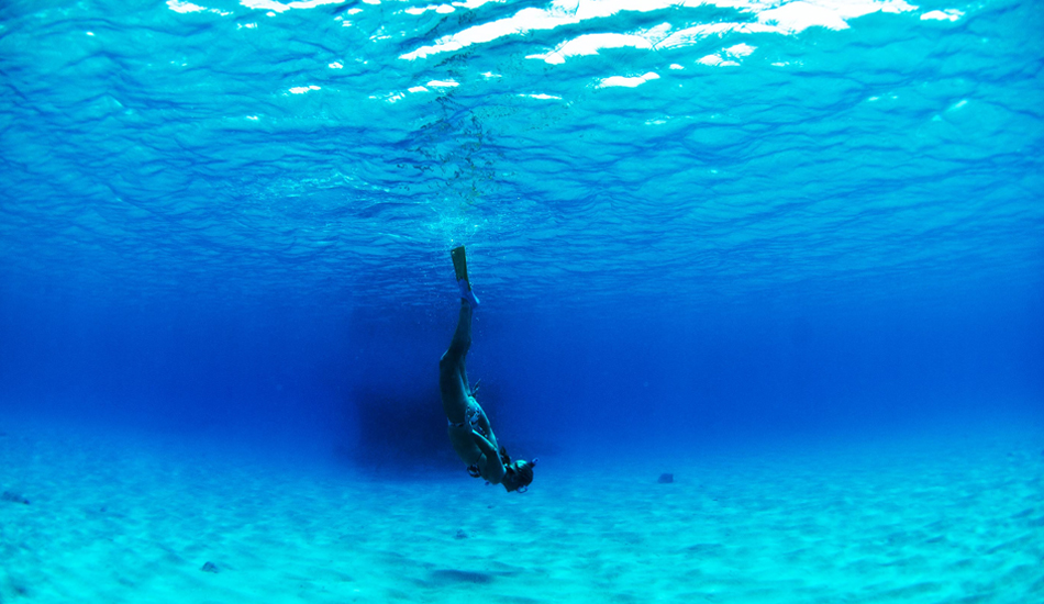 This is my sister diving at Frigates pass in Fiji. The place lived up to the hype. Photo: <a href=\"http://www.jackdekortphoto.com/\">Jack Dekort</a>