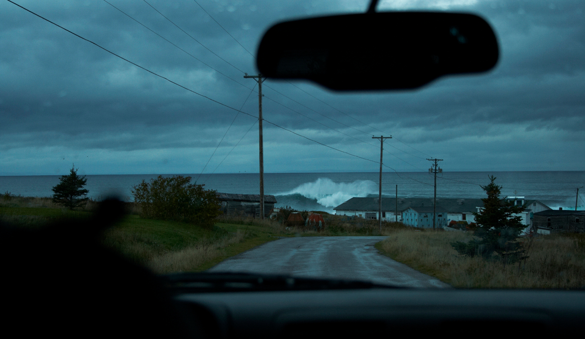 Pacific Northwest. I was on a trip with Will Skudin in 2009 where we looked for new big-wave spots. We couldn’t believe our eyes when we approached this stretch of coast.
This photo was in DEKKA Volume 1as well. Photo: <a href=\"https://instagram.com/derekdunfee\">@DerekDunfee</a>