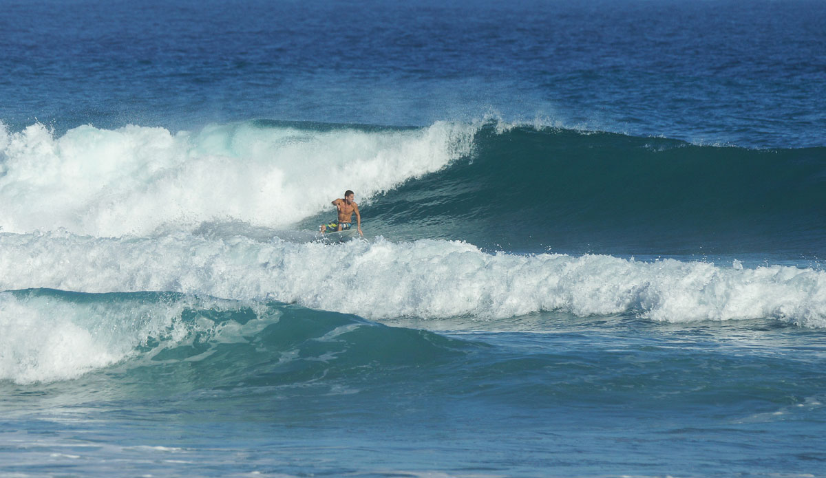 Dominican bottom turn. Photo: <a href=\"http://www.waterwaystravel.com/\">  Waterways</a>