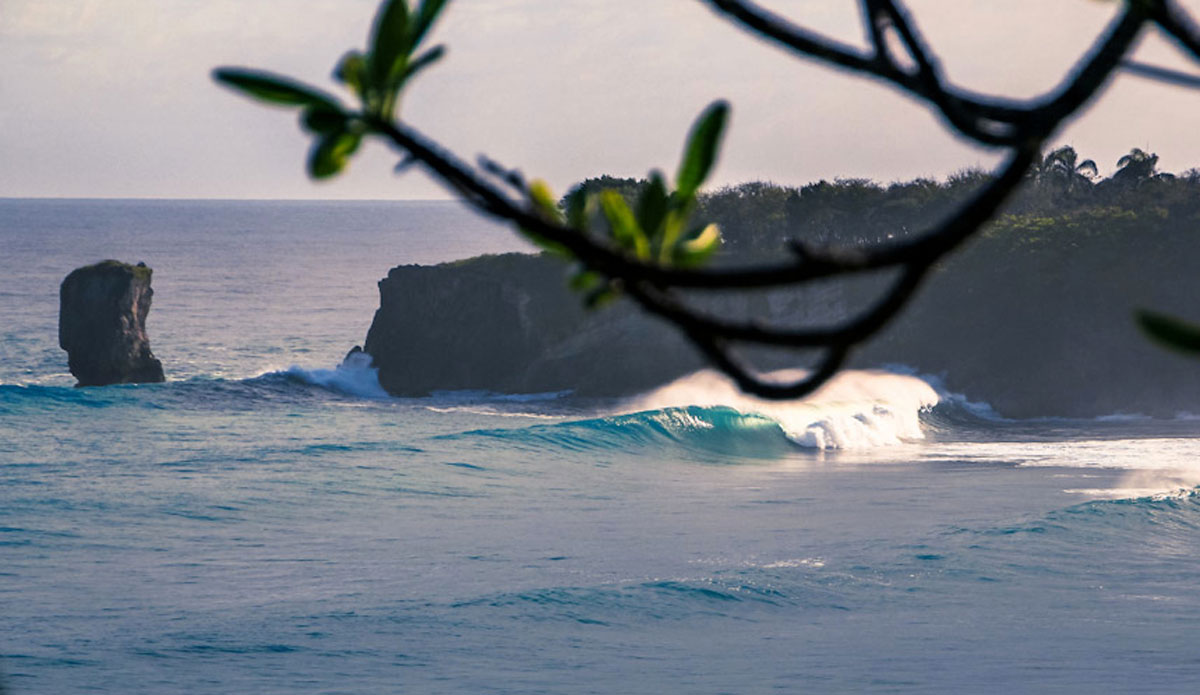 La Muela, a barreling right hander that wraps around a headland. Photo: <a href=\"http://www.waterwaystravel.com/\">  Waterways</a>/Tatiana Elisarieva