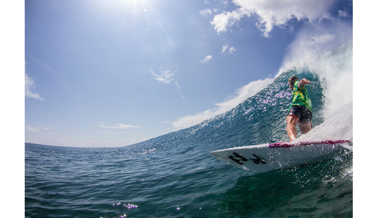 The secret spot and endless peeling rights. They went on for ever this day and it was one of the highlight sessions of the trip. Photo: <a href=\"http://islandeyephotography.zenfolio.com/\">Islandeye Photography</a>