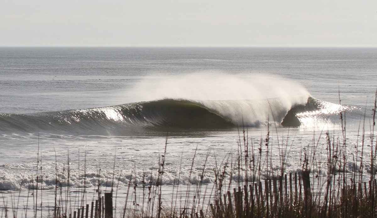 Morning high tide. Another shot from Jonas, late morning high tide peeler. Photo: Mickey McCarthy