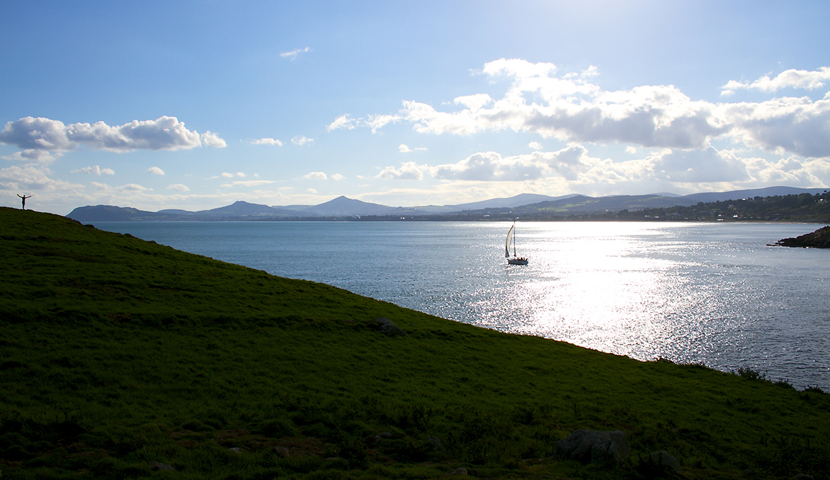 A summer photo from part of Dublin Bay highlighting the amazing backdrops and views on offer when the skies are clear, yet this normally means a lack of any swell...go sailing! Photo: EoinMcCarthyDeering