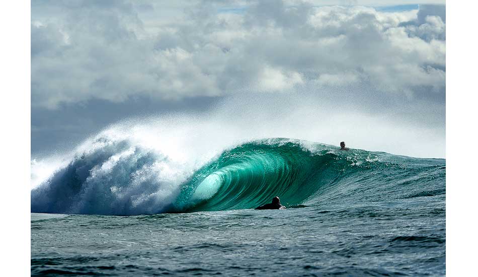 Another wave around home that looks pretty mellow, but it’s a treacherous place to surf. Photo: <a href=\"http://edsloanephoto.com/\">Ed Sloane</a>