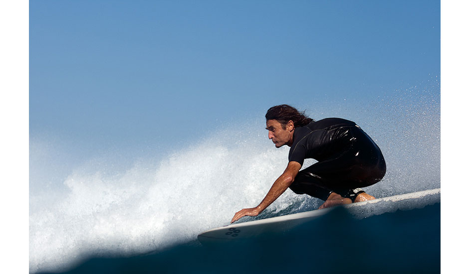 Derek Hynd has a very alternative approach to riding waves, but I think he shares a focus with many other elite surfers. Photo: <a href=\"http://edsloanephoto.com/\">Ed Sloane</a> 