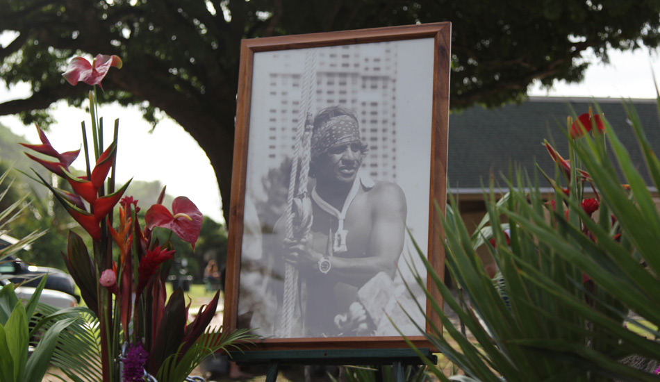 An Eddie Aikau Memorial from the Aikau ohana.