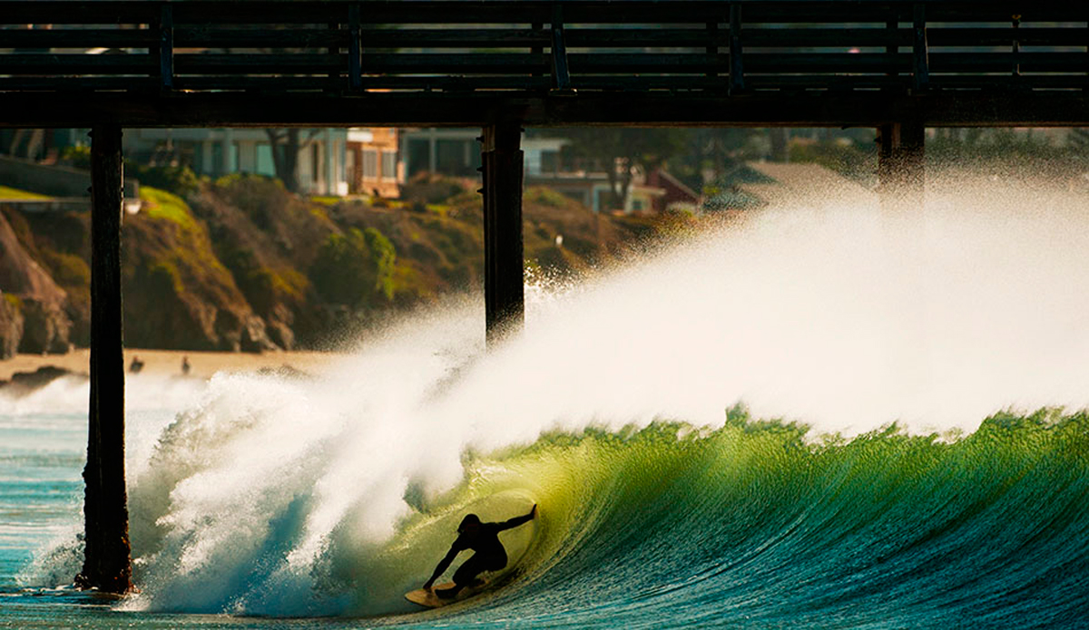 The Central Coast of California is an incredible place to live, i\'m constantly blown away by how this place never manages to disappoint. This is Chad Jackson on a nugget, Thanksgiving day 2012. Photo: <a href=\"http://www.dylangordon.com/\" target=_blank>Dylan Gordon</a>