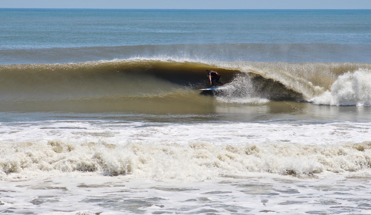 Todd Pace runs inside yet another gem. Photo: <a href=\"http://instagram.com/shaun_csb\">Shaun Devine.</a>