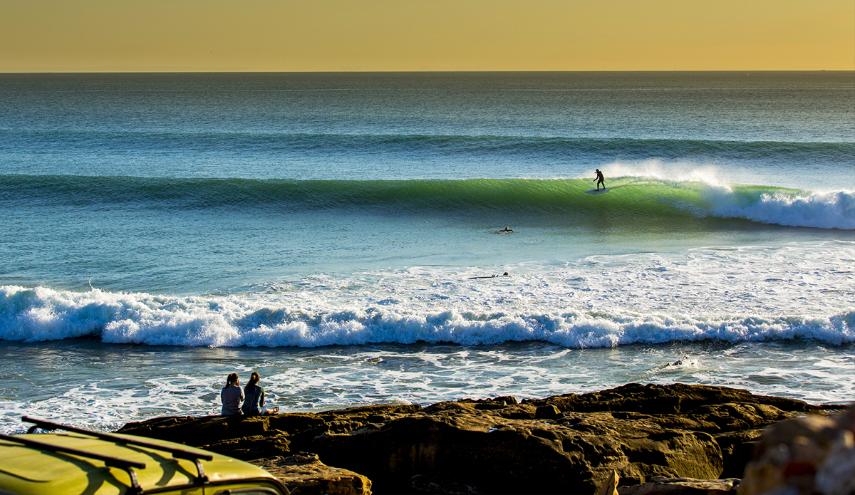 This is how it was pretty much every evening after the daily competition ended. We drove back to the place we were staying in Taghazout and it was absolutely firing out front.