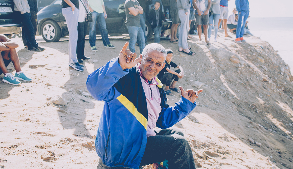 Days before this photo was taken, this guy asked me for a couple dirhams for a coffee. I checked my pocket and helped him out. I see him again on the beach and he asked for a picture...after I snapped the photo he gave me a candy and an orange. He was really stoked and welcoming me to his country.