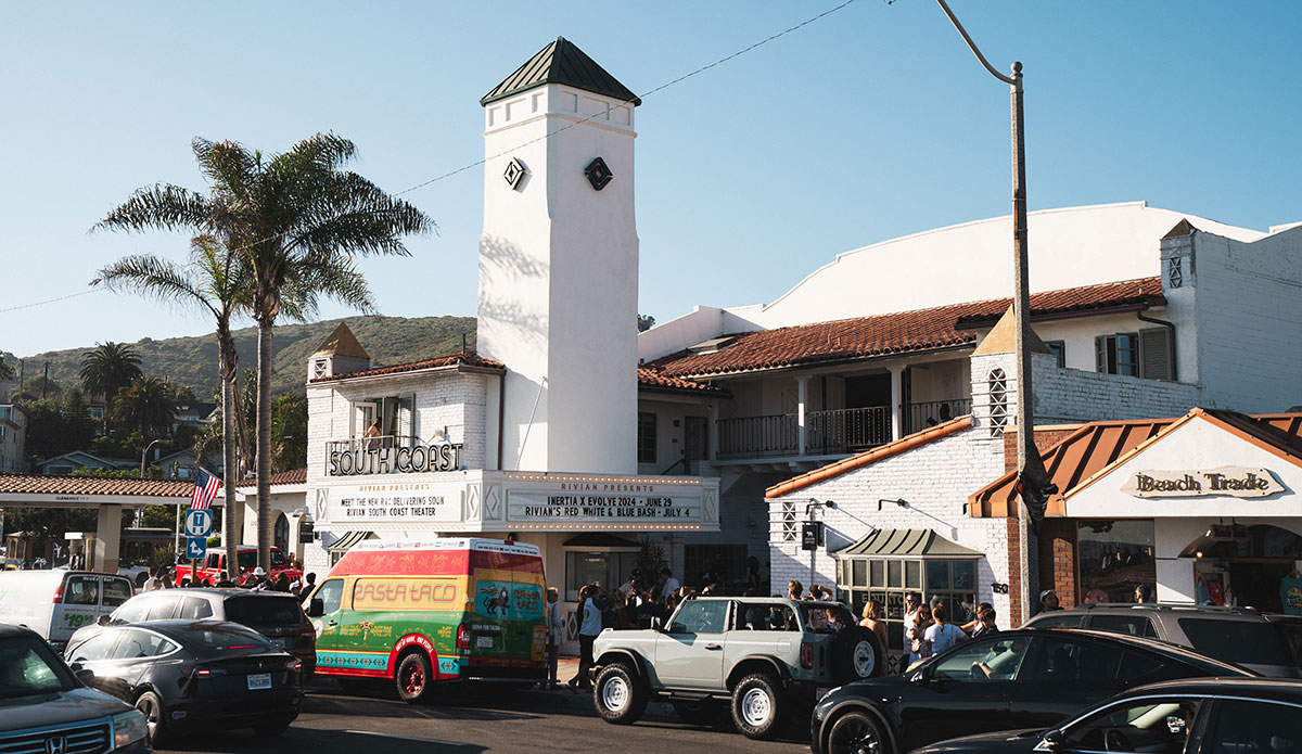 The iconic theater sits right across from the Pacific Ocean in Laguna Beach. Photo: <a href=\"https://www.instagram.com/miahidema/\">Miah Idema</a>