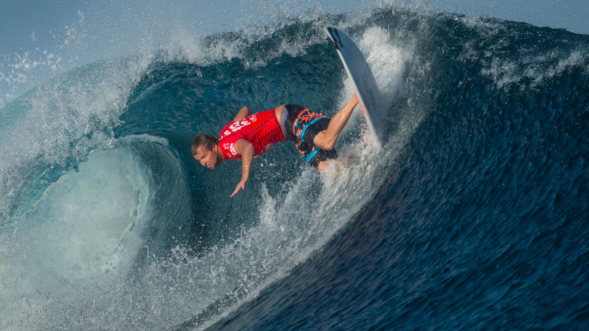 Taj Burrow, eyes on the prize. Photo: <a href=\"http://www.aspworldtour.com/\">ASP</a>/Robertson