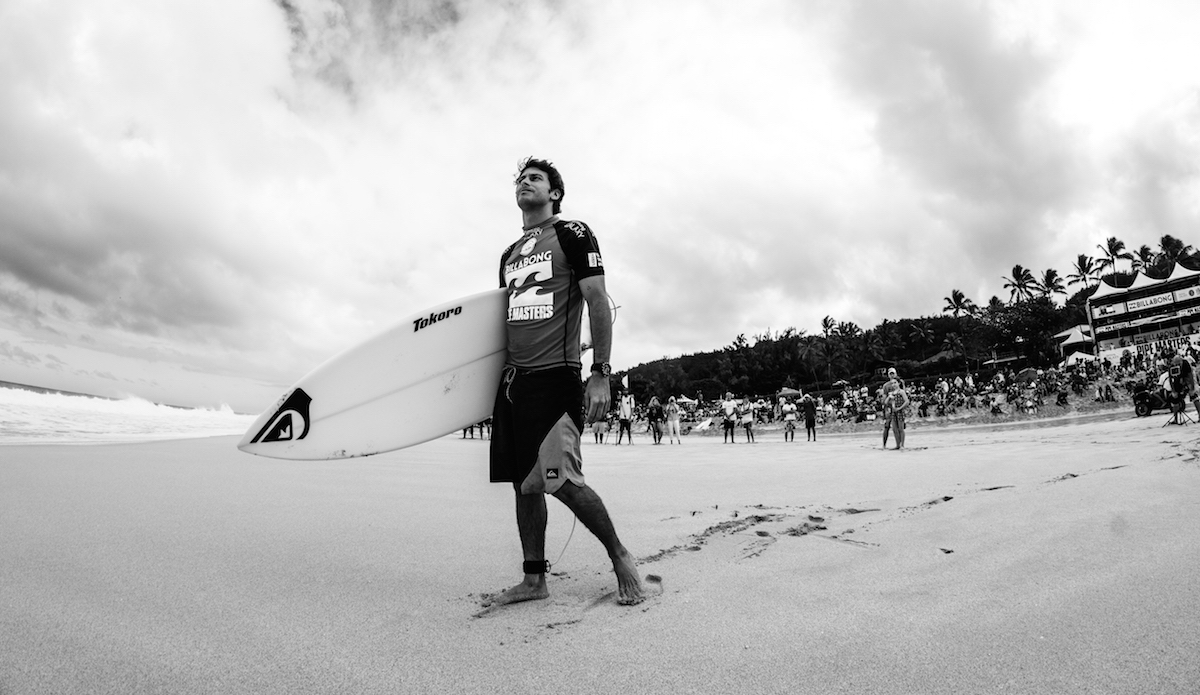 Jeremy Flores gets in the zone. Requalified and psyched. Photo: <a href=\"http://www.danlemaitrephoto.com\">Dan LeMaitre</a>