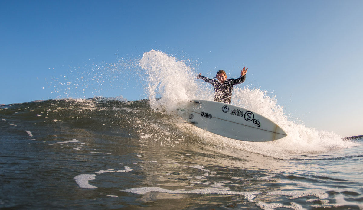 Pre Cristobal swell. Such a fun afternoon. Boated into this spot because theres no other way of getting to it. Anchored up, hoped in and just scored for a few hours until the sun went down. Then headed in to have few beers. Defines summer, nothing better. Photo: <a href=\"http://chank-photography.tumblr.com/\"> Matt Ciancaglini</a>