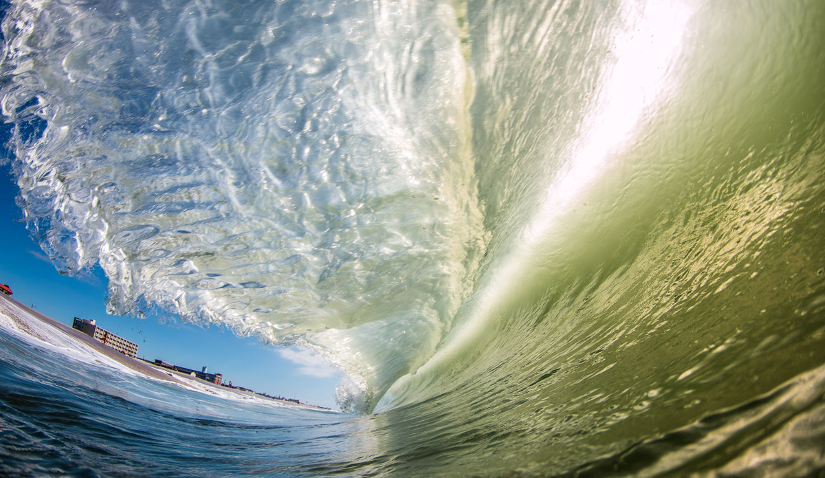 Barrels were so clean during Cristobal swell. I was amazed how clear the water was and how nice the air temp was. It was definitely my favorite day of the summer by far. Photo: <a href=\"http://chank-photography.tumblr.com/\"> Matt Ciancaglini</a>