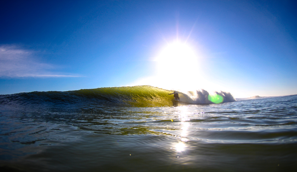 Water, Light and Chris Hunter. OBX, 2012. Photo: <a href=\"http://www.chrisfrickphotography.com/\" target=_blank>Chris Frick</a>/<a href=\"http://aquatech.net\">Aquatech</a>