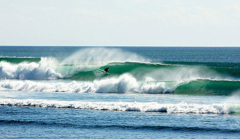 Unknown surfer weaving through the barrels of Balangan, Bali. Photo: <a href=\"http://www.gagehingeley.com/\" target=_blank>Gage Hingeley</a>.