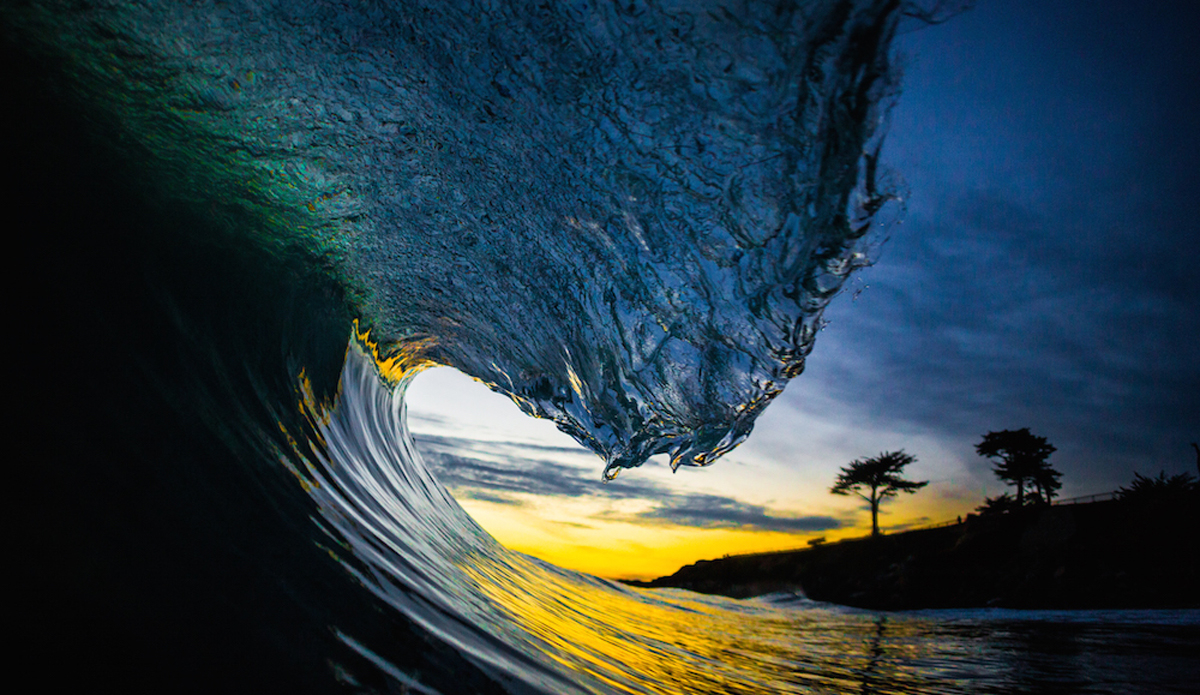 Sunset Glass. The wind picked up right before dark but still managed to get this shot.