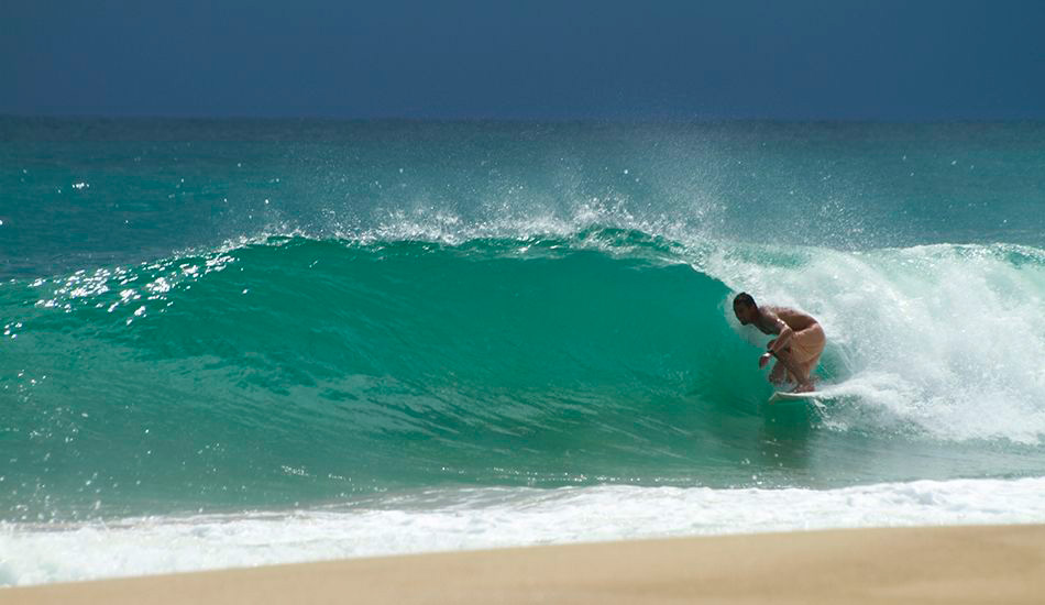 Super fun barrels aplenty in and around Bocas del Toro. Bring the tropics into your 2014 winter-mester. Photo courtesy of Groundswell Travel