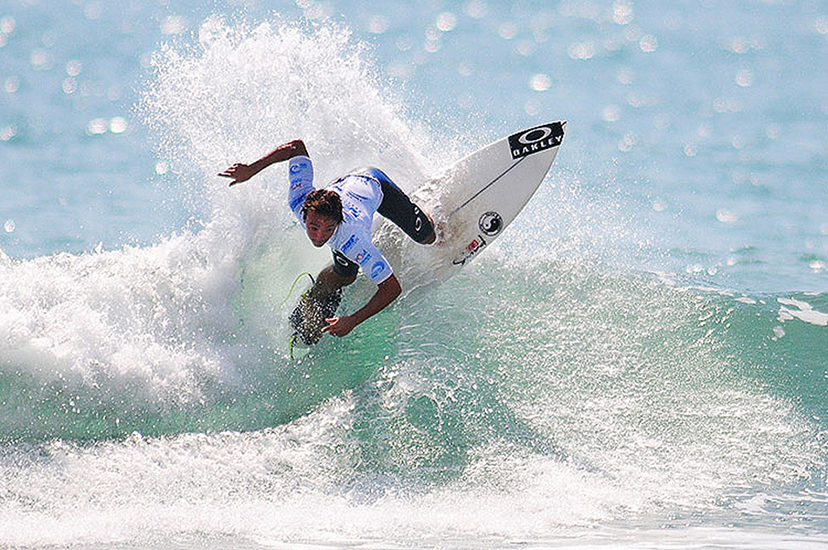 Caio Ibelli on his way to a win at the 4-Star Hainan Classic. Photo: ISA/Tweddle