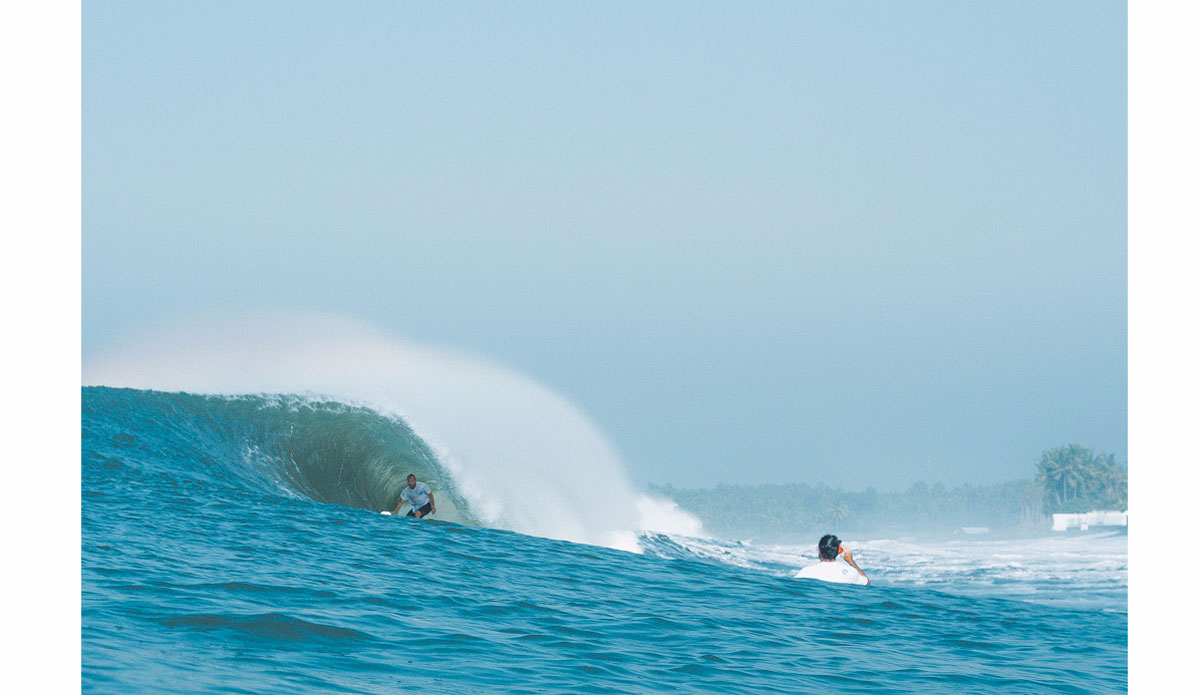 Brett Levingston hiding from the camera. Photo:<a href=\"http://www.haydenoneillphoto.com/\">Hayden O\'Neill</a>