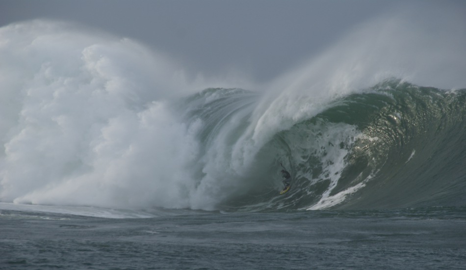 Just barely hanging on at Mullaghmore. Photo: Michal Czubala/<a href=\"https://www.facebook.com/OffshoreWatersportsMullaghmore\">Offshore Watersports Mullaghmore</a>