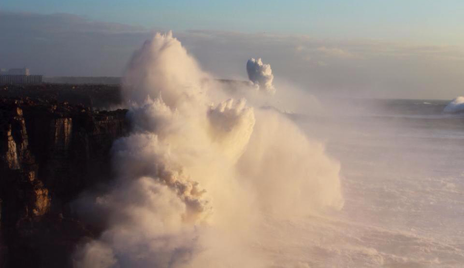 Cliff explosions in Sagres, Portugal. Photo: Hugo Branco Duarte