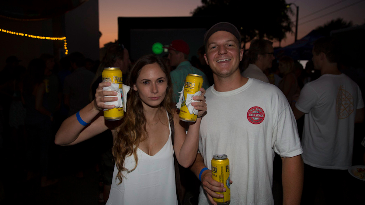 Alicia Manzur and friend. Photo: Thrailkill