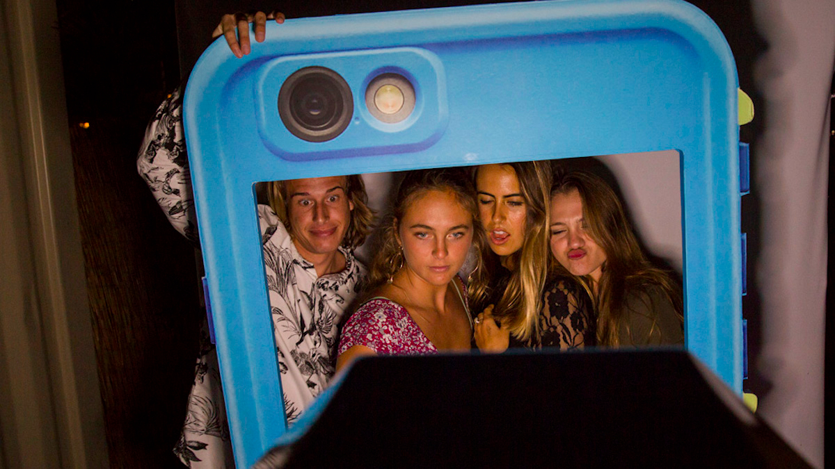 The LifeProof photo booth!