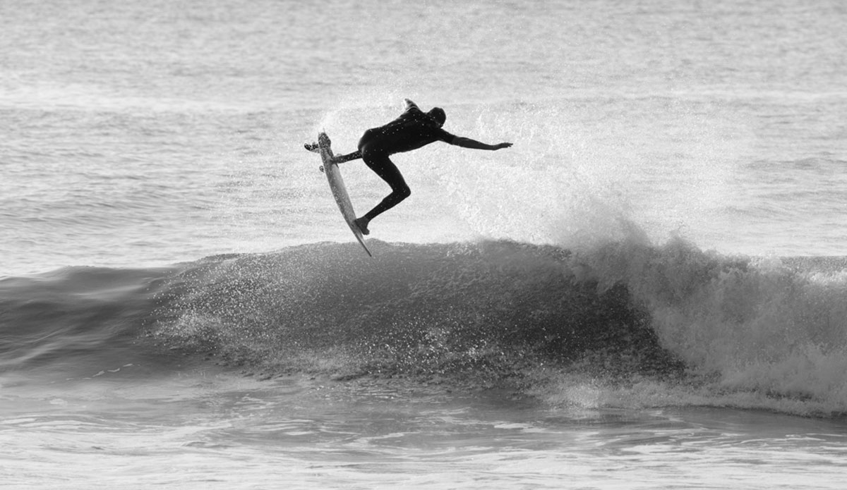 Tommy Ihnken during his first of many sessions during Hurricane Bertha. Photo: <a href=\"www.jeremyhallphotography.com\">Jeremy Hall</a>