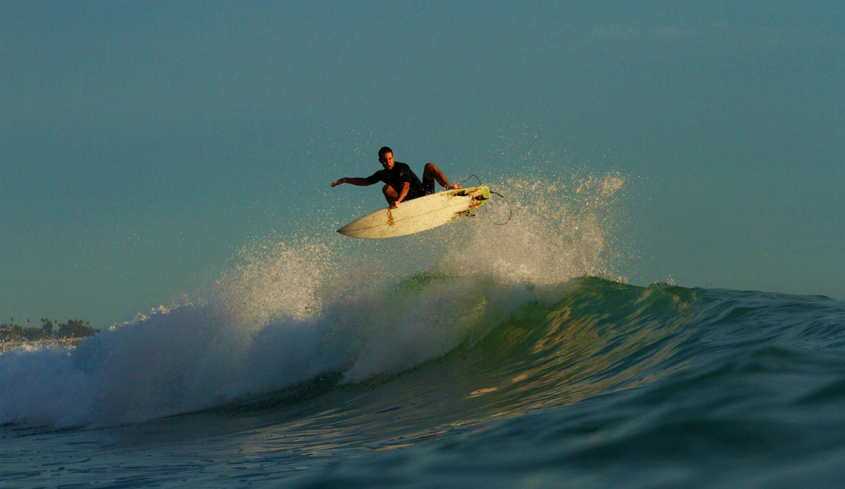 Adam Cochran late arvo punt. Photo: <a href=\"http://instagram.com/abakkedahl_photography\">@abakkedahl_photo