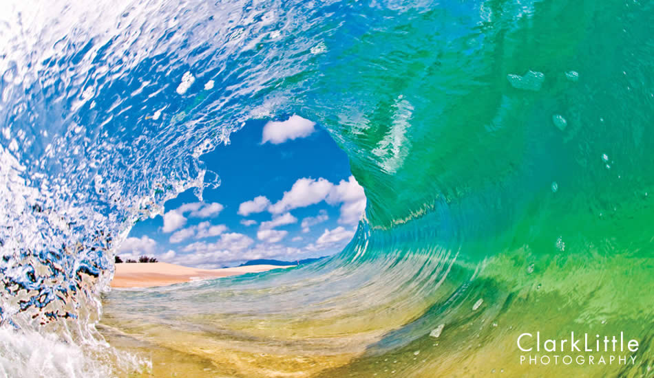 The water clarity and white sand beaches is why I love shooting on the North Shore. Photo: <a href=\"http://ClarkLittlePhotography.com\" target=_blank>Clark Little</a>.