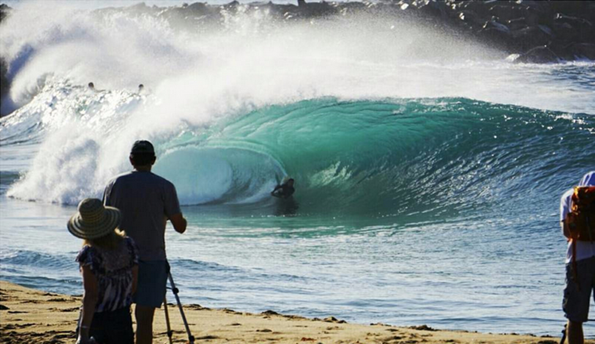 It\'s also safe to say the bodyboarders got the bulk of the waves.  Photo: <a href=\"https://instagram.com/john_fisher_/\">@john_fisher_</a>