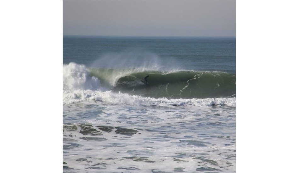 Two barrels, one wave at Ocean Beach, San Francisco– #2. Photo: <a href=\"http://www.instagram.com/hoost11\">@hoost11</a>