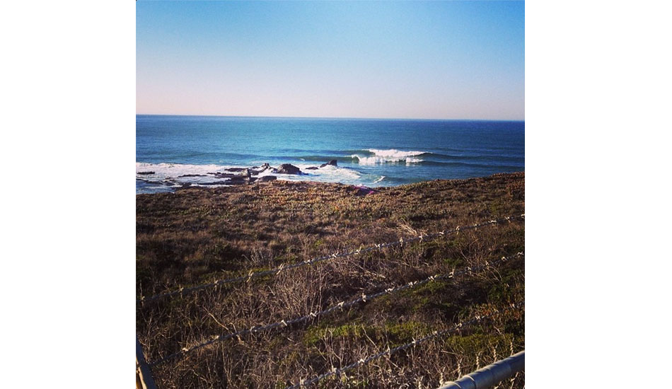 See how far back you have to stand to make Mavericks look small? Photo: <a href=\"www.instagram.com/smithness\">@smithness</a>