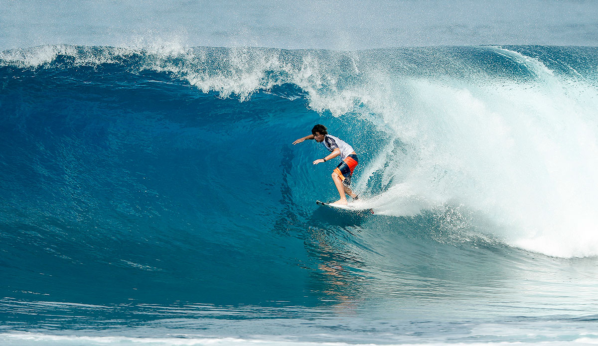 Jack Robinson. Photo: <a href=\"https://www.instagram.com/damien_poullenot/\">Poullenot</a>/<a href=\"http://www.worldsurfleague.com/\">WSL</a>