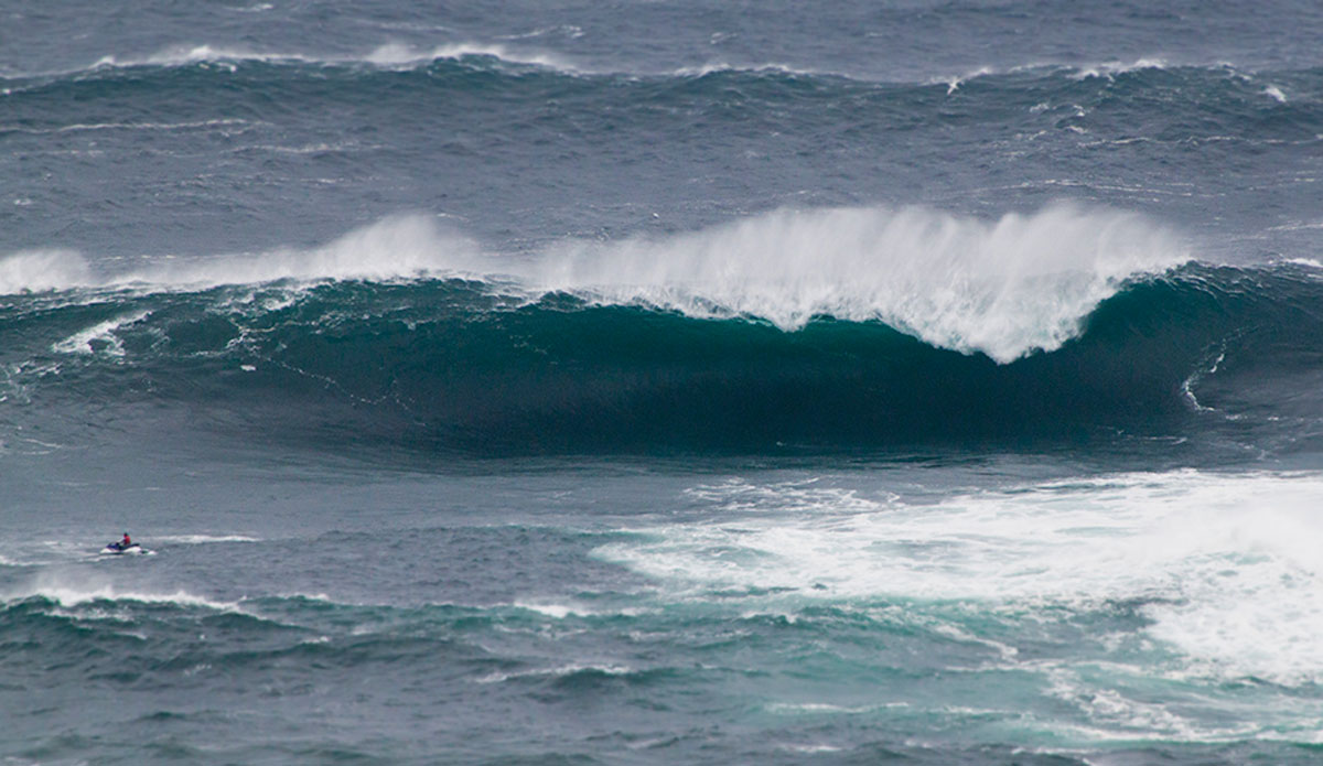 Cesar Sanchez, just before the full potential of our land. Photo: Irene Aneiros