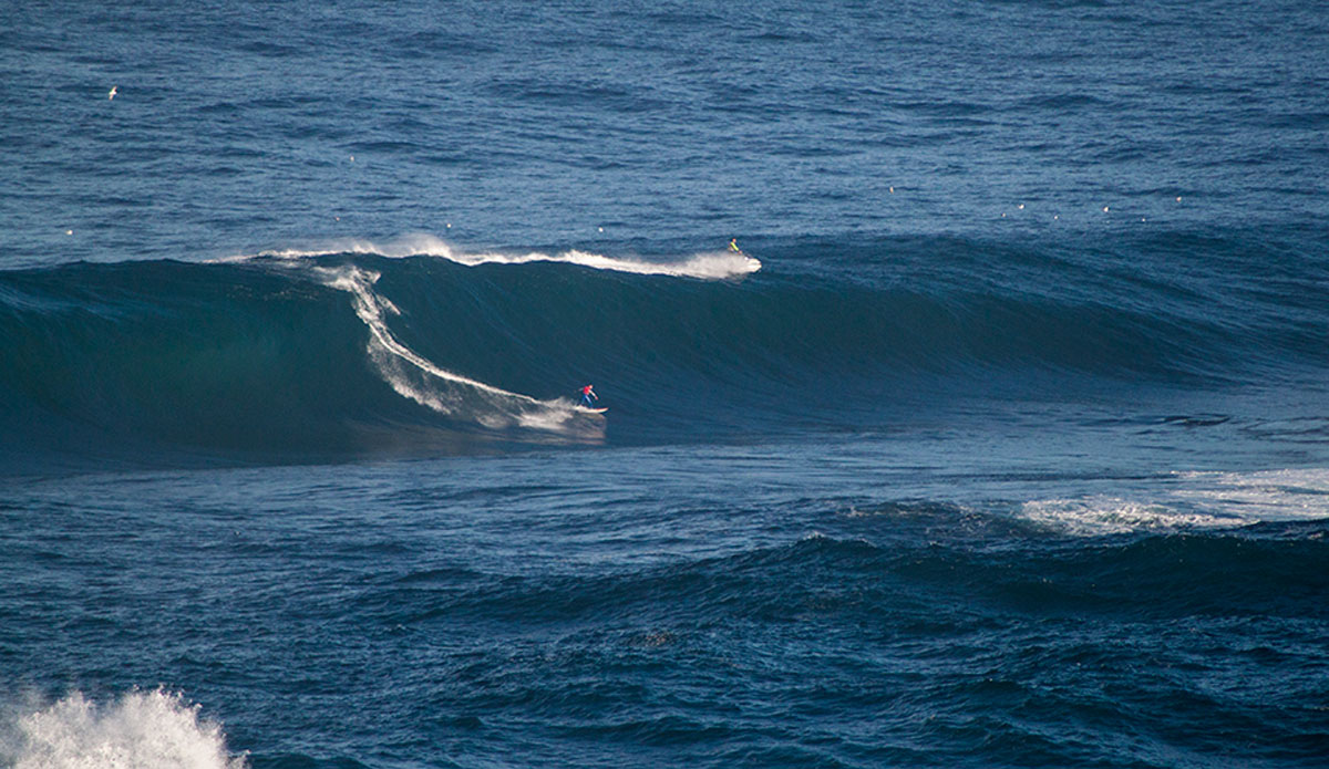 Cesar Sanchez tested for the first time on his birthday. Photo: Irene Aneiros