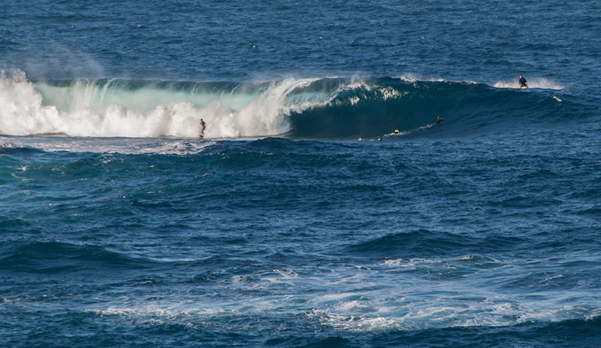 Igor Muniain testing the potential carnage. Photo: Irene Aneiros