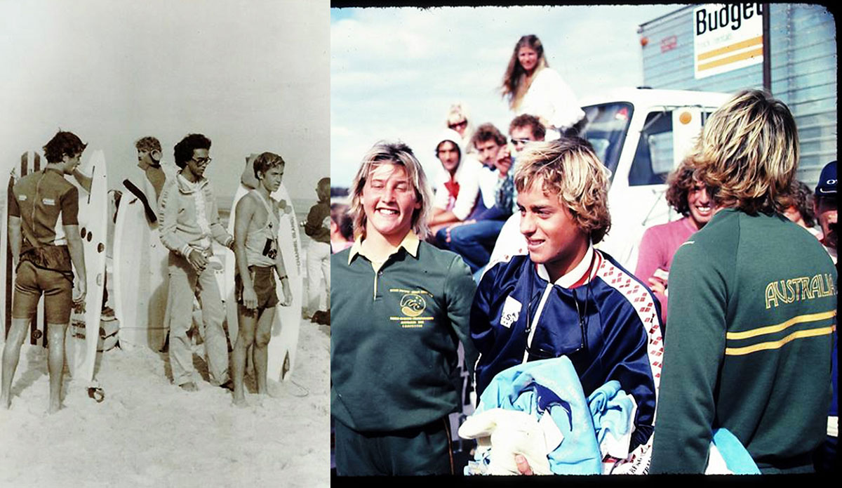 In 1980 a skinny, shy kid from Santa Barbara landed in Biarritz, France, and won the first-ever ISA World Junior Surfing Championship (left). Two years later he would shock the world by beating the Australians on their home turf at Duranbah for the World Surfing (Open) Championship. And thus, the legend of Tom Curren was born. A few years down the track, in 2011 he won the ISA Masters title. He’s the only surfer in history to hold an ISA Junior, Open, and Masters World Championships.Photo: <a href=\"http://www.isasurf.org/\">Peter Townend</a>