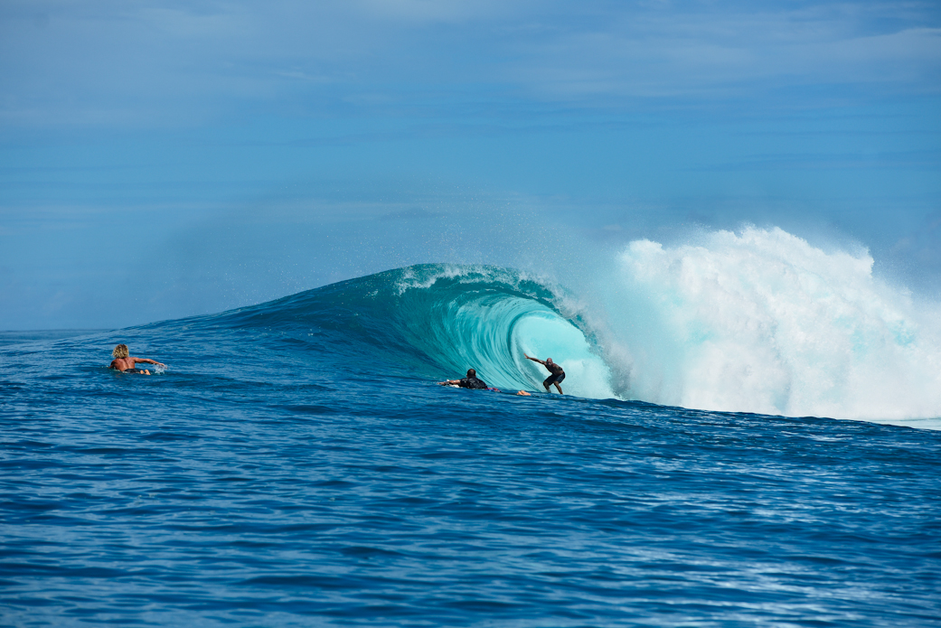 Always stoked to see one of Kandui Resort\'s guests get the wave of their life. Matt Coder came over with his wife on their honeymoon and got this as a bonus wedding gift.