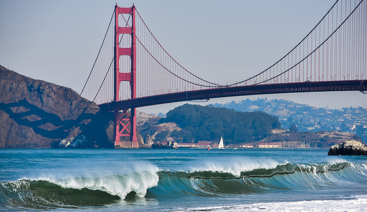 Golden gate a-frames. Nothing more Northern California than this. Photo: Jack Bober