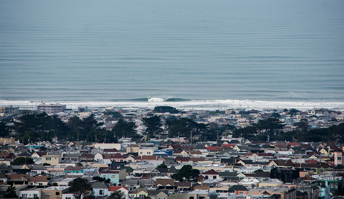  Urban A-frames. The colorful houses and a perfect peak. Photo: Jack Bober