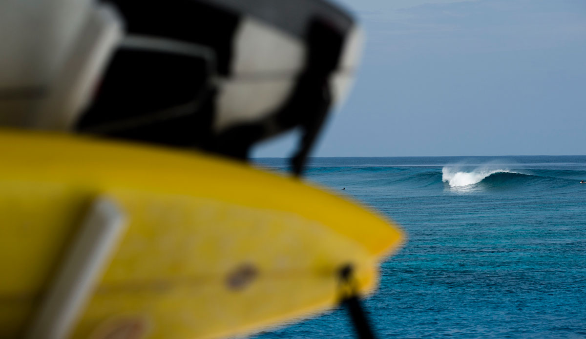 That majority of the waves down south were right handers, here\'s one of the few lefts. Photo: <a href=\"http://www.jackdekortphoto.com.au/\">Jack Dekort</a>