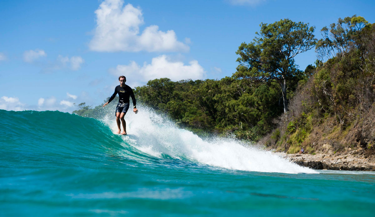 My friend Andy gough is a man of many talents. He\'s an excellent film maker and surfs damn fine! Photo: <a href=\"http://www.jackdekortphoto.com.au/\">Jack Dekort</a>