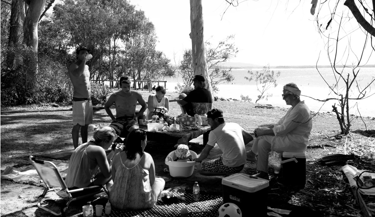 Julian\'s mum (Nola) is a top lady. Anytime she\'s around there\'s no way you\'re going hungry. Epic food for everyone. Photo: <a href=\"http://www.jackdekortphoto.com.au/\">Jack Dekort</a>